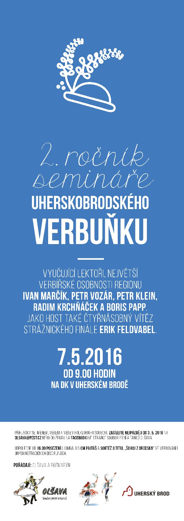 Seminář uherskobrodského verbuňku 2016